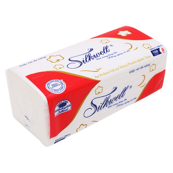 Giấy Lau Tay Đa Năng Silkwell 1 Giay lau tay Silkwell