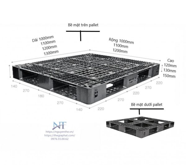 Pallet nhua 5